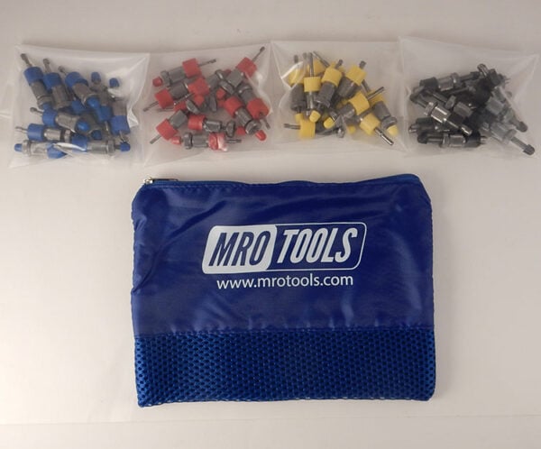 SSL5S40 No-Mar Sheet Metal Fasteners 40 Piece Kit w/ Carry Bag