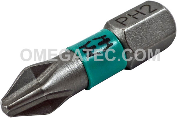 05056420001 Wera 851/1 #1 BTZ 1/4'' Hex Phillips Insert Bit