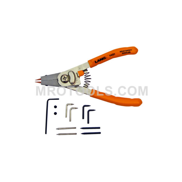 1421 Lang Quick Switch Pliers With Adjustable Stop And Tip Kit