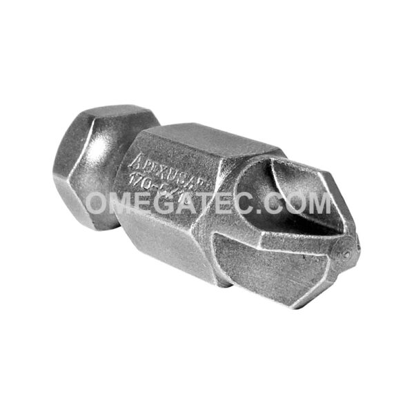170-5/16 Apex Brand Torq-Set 5/16'' Power Drive Bits, 7/16'' Hex Drive