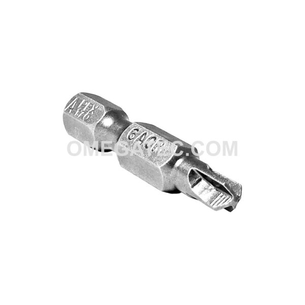 170-6-ACR Apex Brand Torq-Set #6 Power Drive Bits, With ACR, 1/4'' Hex Drive