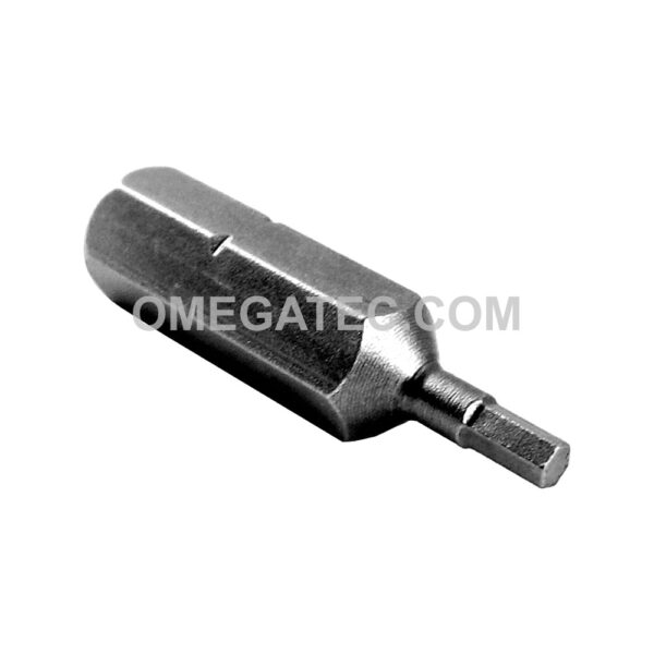 185-2MM Apex Brand 1/4'' Socket Head (Hex-Allen) Insert Bits, Metric