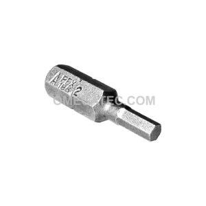 185-2X Apex Brand 1/4'' Socket Head (Hex-Allen) Insert Bits