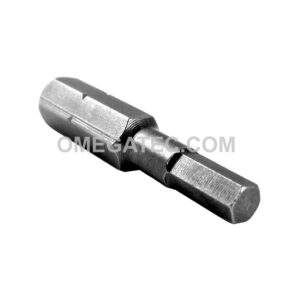 185-4MM Apex Brand 1/4'' Socket Head (Hex-Allen) Insert Bits, Metric