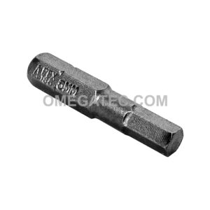 185-5MM Apex Brand 1/4'' Socket Head (Hex-Allen) Insert Bits, Metric