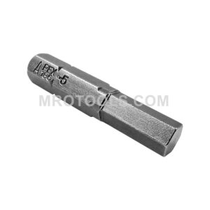 185-5X Apex Brand 1/4'' Socket Head (Hex-Allen) Insert Bits