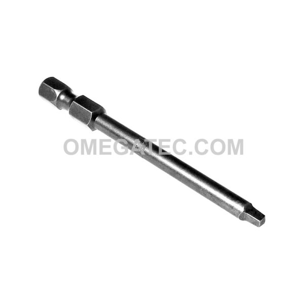 1951-1X Apex Brand #1 Square Recess 1/4'' Power Drive Bit, Turned Body