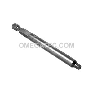 1953-3X Apex Brand #3 Square Recess 1/4'' Power Drive Bit, Turned Body