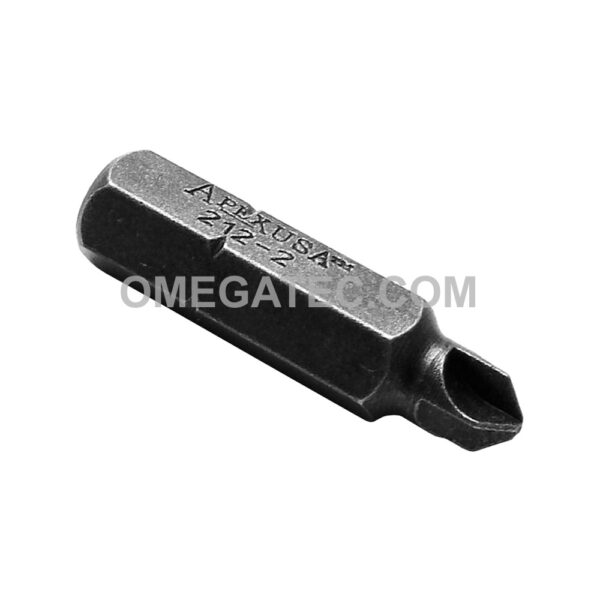 212-2 Apex Brand Torq-Set #2 Insert Bits