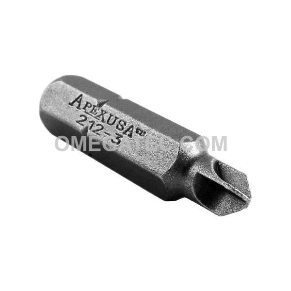 212-3 Apex Brand Torq-Set #3 Insert Bits