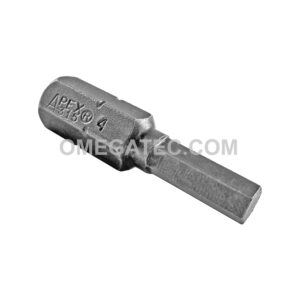 315-4X Apex Brand 5/16'' Socket Head (Hex-Allen) Insert Bits