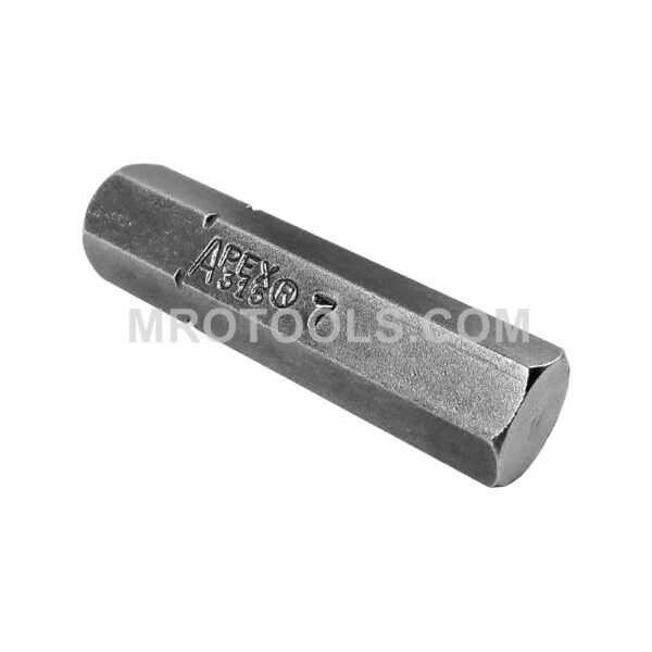 315-7X Apex Brand 5/16'' Socket Head (Hex-Allen) Insert Bits