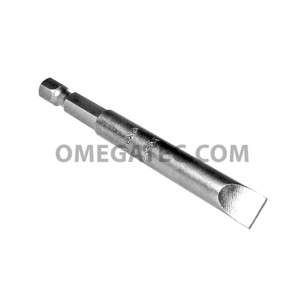 323-5X Apex Brand 1/4'' Slotted Power Drive Bits