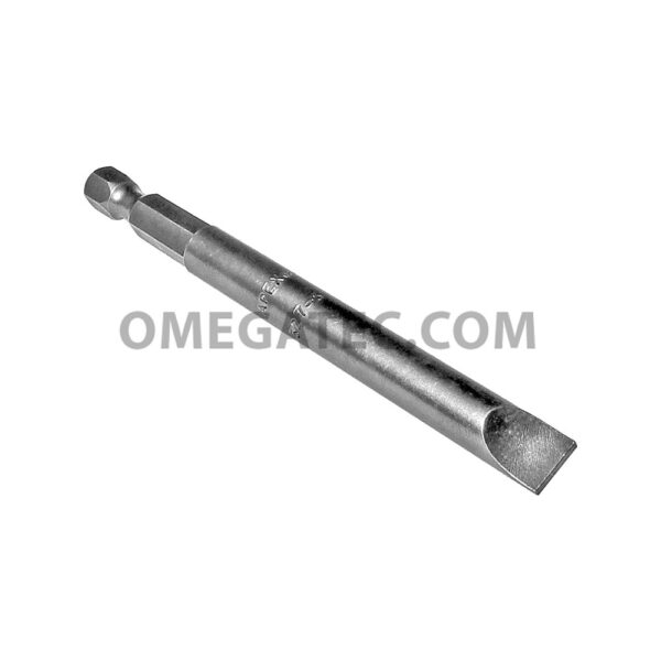 327-5X Apex Brand 1/4'' Slotted Power Drive Bits