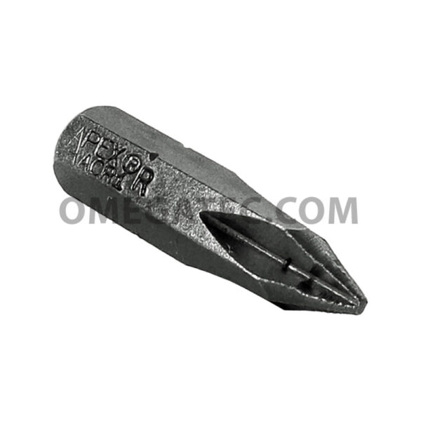 440-1-ACR1-RX Apex Brand #1 Phillips ACR Insert Bits, 1/4'' Hex Drive