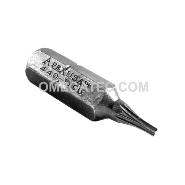 440-TX-06X Apex Brand 1/4'' Torx Insert Bits