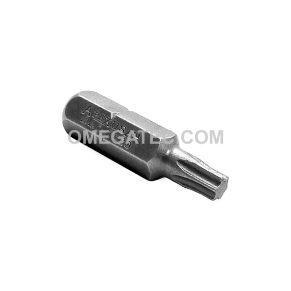 440-TX-20I Apex Brand 1/4'' Torx Insert Bits, Intermediate Hardness