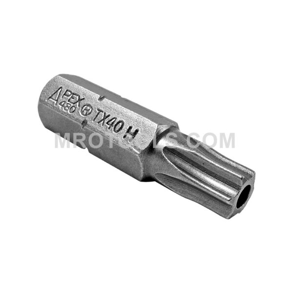 480-TX-40-H Apex Brand 5/16'' Torx Insert Bits, Tamper Resistant