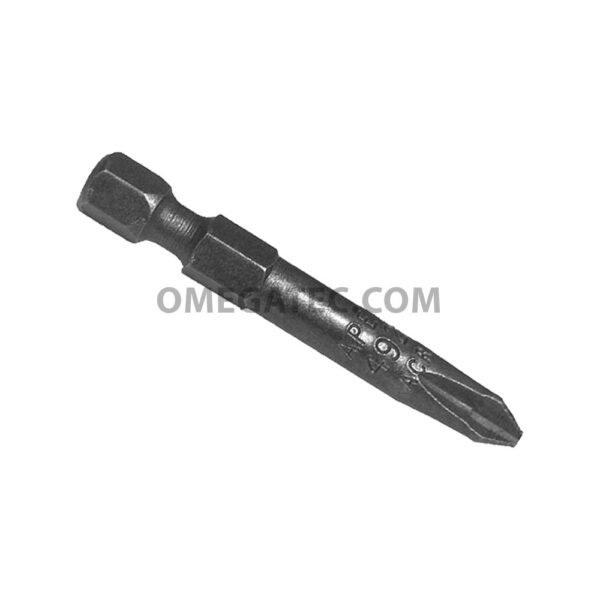 492-ACR2X Apex Brand #2 Phillips ACR Power Drive Bits, 1/4'' Hex Drive