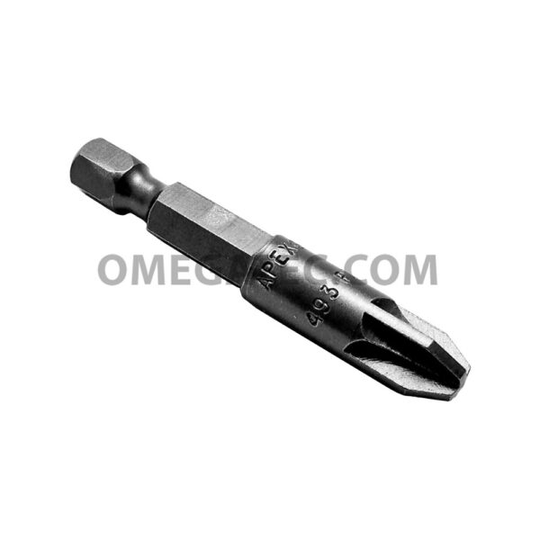 493-PZDX Apex Brand 1/4'' Pozidriv #3 Power Drive Bits