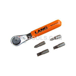 5370 Lang Offset Ratcheting Screwdriver Bit Wrench 5 Piece Set