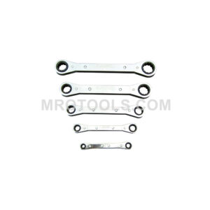 5374 Lang 5 Piece Ratcheting Box Wrench Set 12 Point, Metric