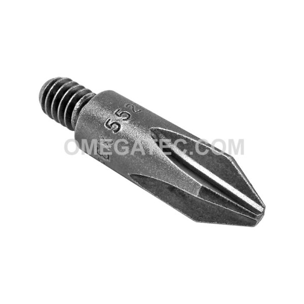 552R Apex Brand #2 Phillips 12-24 Screw Power Drive Bits