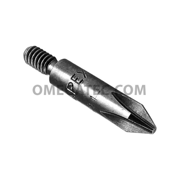 591X Apex Brand #1 Phillips 8-32 Screw Power Drive Bits