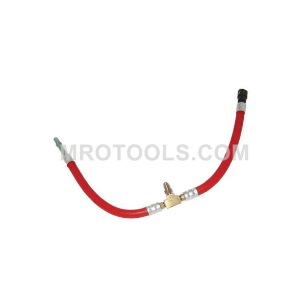 74493 Lang 3/8'' Quick Disconnect Hose Assembly With Standard Schrader Test Port