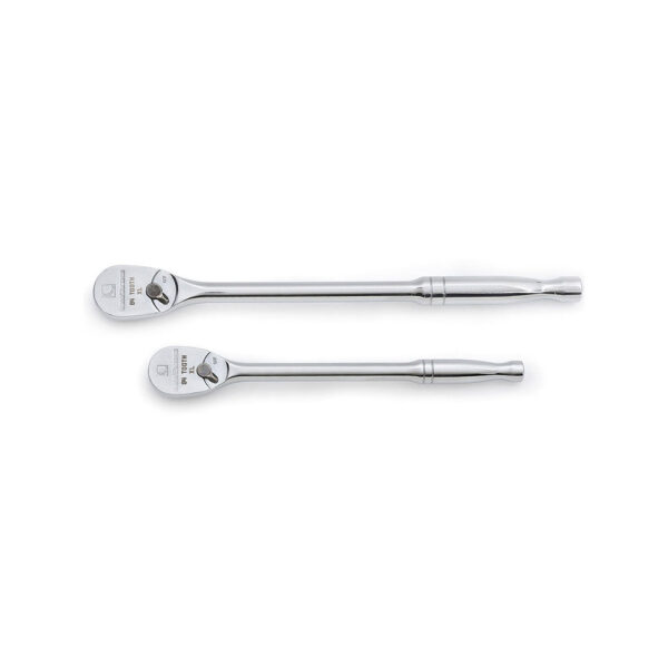 81268 GearWrench 1/4'', 3/8'' and 1/2'' Drive Full Polish Teardrop Ratchet 2 Piece Set