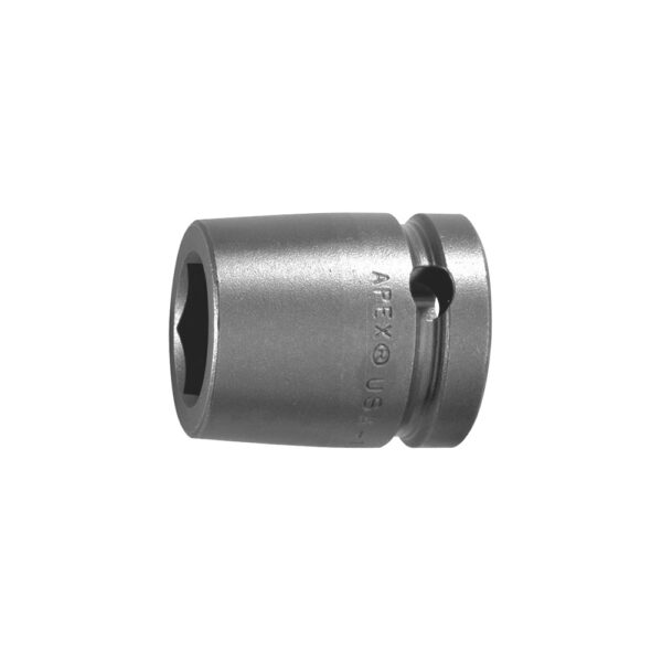 8136-D Apex Brand 1-1/8'' 12-Point Standard Impact Socket, 1'' Square Drive