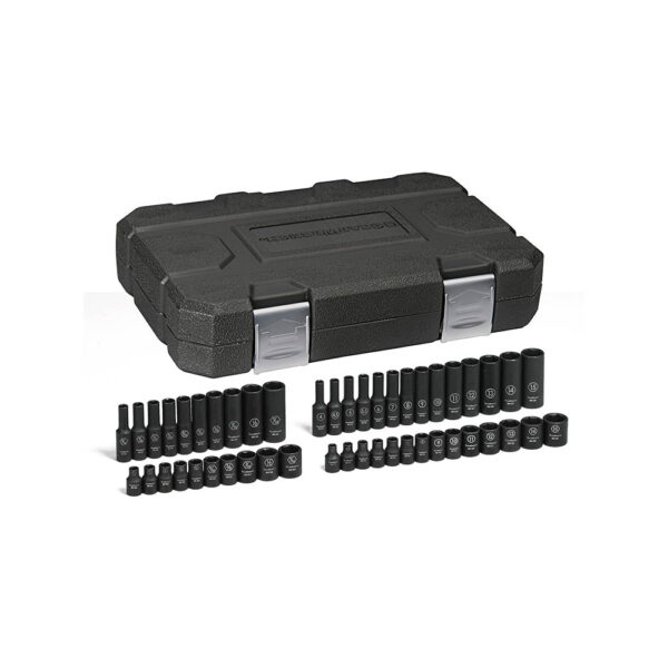 84902 GearWrench 48pc 1/4'' Drive 6 Point Standard & Deep Impact SAE/Metric Socket Set