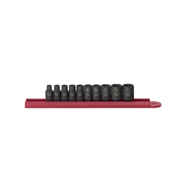 84906 GearWrench 10pc 1/4'' Drive 6 Point Standard Impact SAE Socket Set