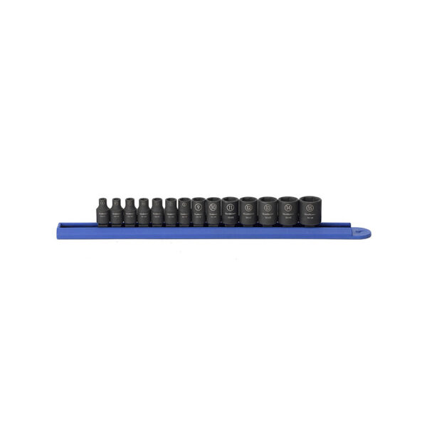 84907 GearWrench 14pc 1/4'' Drive 6 Point Standard Impact Metric Socket Set