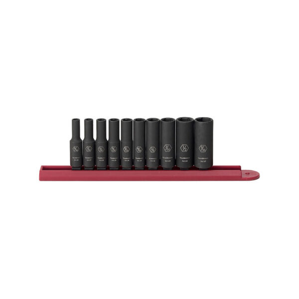 84908 GearWrench 10pc 1/4'' Drive 6 Point Deep Impact SAE Socket Set