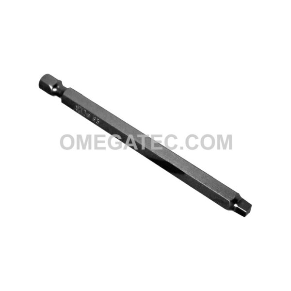954-B-3X Apex Brand #3 Square Recess 1/4'' Power Drive Bit
