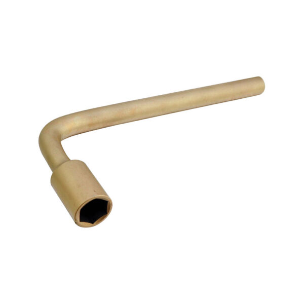 EX701-010UB CS Unitec Non-Sparking / Non-Magnetic 6 Point L-Type Socket Wrench, Copper Beryllium