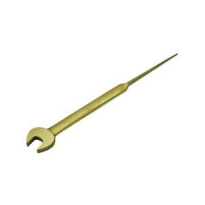 EX205S-025UB CS Unitec Non-Sparking / Non-Magnetic Open End Construction Wrench With Pin, Copper Beryllium