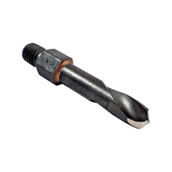 FHSSH Omega Technologies #F Short Length High Speed Steel Threaded Shank Adapter Drills