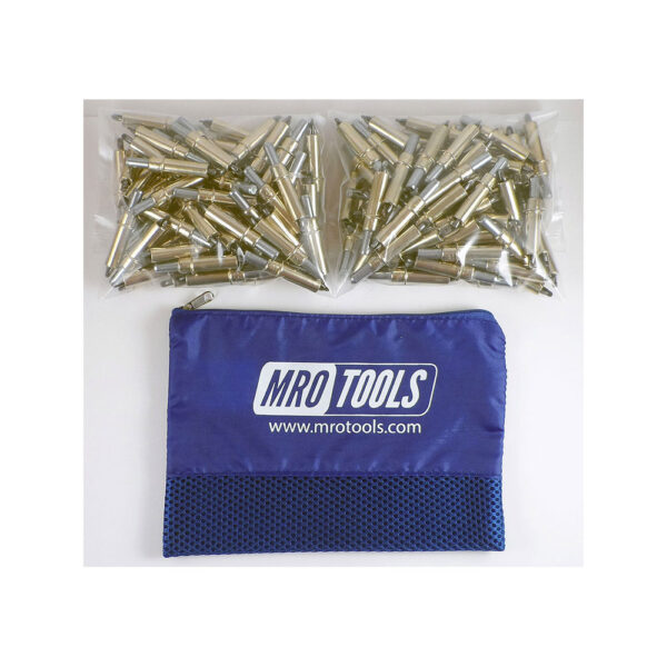 MRO Tools K2S250-3/16 Standard Plier Operated Cleco Fasteners 250 Piece Kit w/ Carry Bag