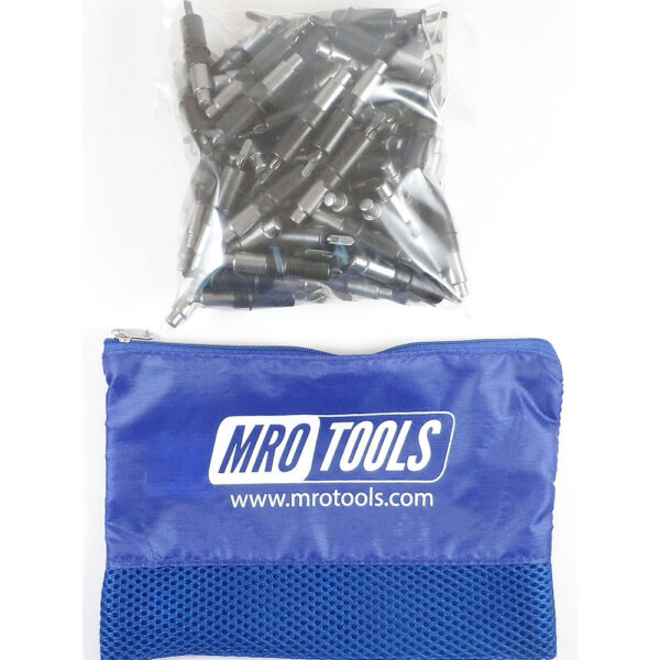 MRO Tools KHD2S50-5/32 Heavy Duty Plier Operated Cleco Fasteners 50 Piece Kit w/ Carry Bag