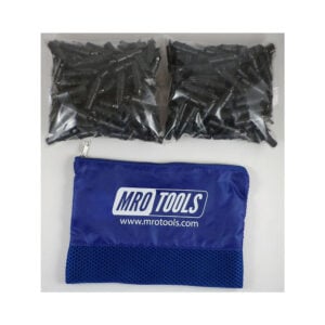 MRO Tools KK2S350-5/32 Extra Short Plier Operated Cleco Fasteners 350 Piece Kit w/ Carry Bag