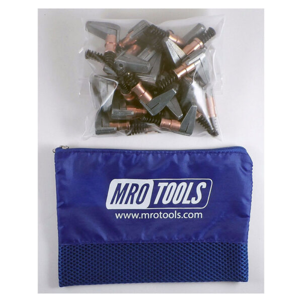 MRO Tools KSG2S25 Cleco Side-Grip Clamps 25 Piece Kit w/ Carry Bag, 1/2 x 1