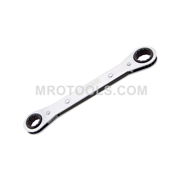 RB-2428 Lang Flat Ratcheting Box Wrench, 12 Point, SAE