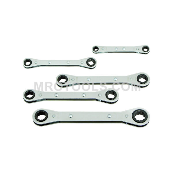 RB-5 Lang 5 Piece Flat Wrench Set, SAE