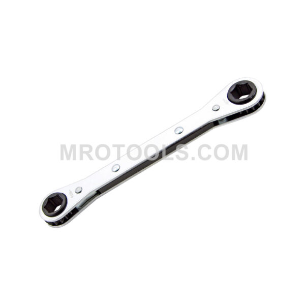 RBM-0708 Lang Flat Ratcheting Box Wrench, 6 Point, Metric