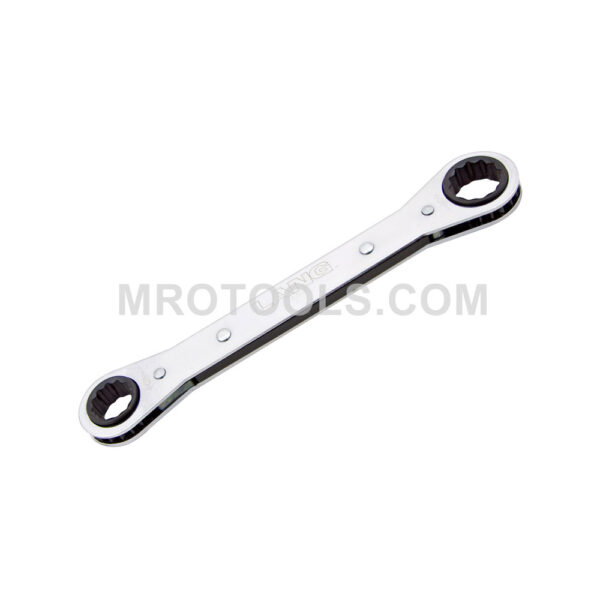 RBM-1011DH Lang Flat Ratcheting Box Wrench, 12 Point, Metric