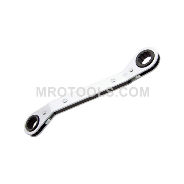 ROW-2022A Lang Offset Ratcheting Box Wrench, SAE