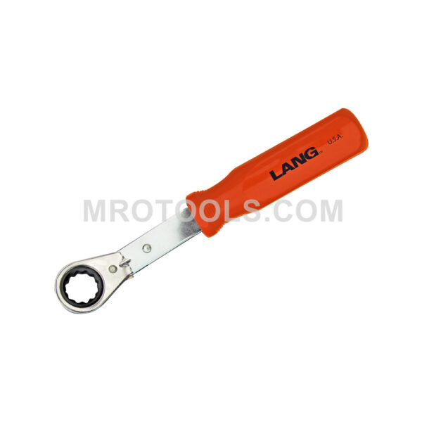 ROWM-15 Lang Offset E-Z Grip Ratcheting Box Wrench, Metric
