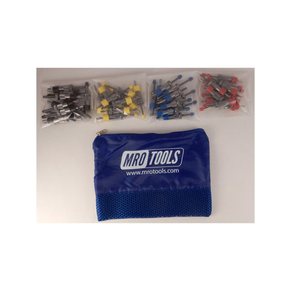 SEL5S40 No-Mar Sheet Metal Fasteners 40 Piece Kit w/ Carry Bag